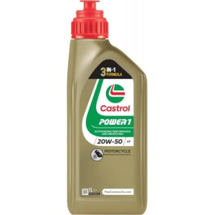 CASTROL POWER 1 20W-50 4T 1L Moto