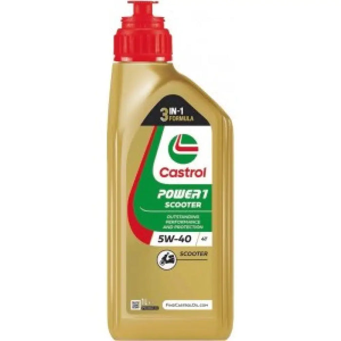 CASTROL POWER 1 SCOOTER 5W-40 4T 1L Moto