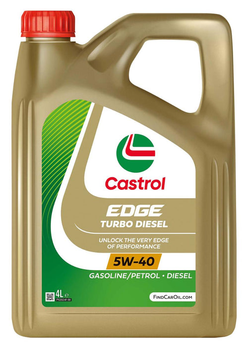 МОТОРНО МАСЛО CASTROL EDGE TD 5W40 4Л