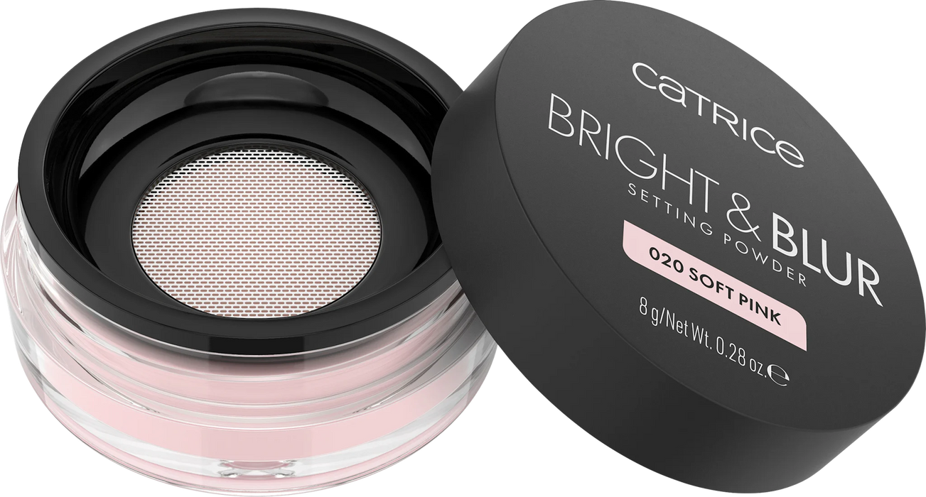 Фиксираща пудра за лице Bright & Blur 020 Soft Pink, 8 g