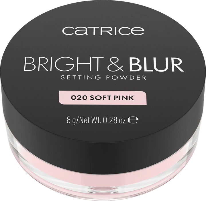 Фиксираща пудра за лице Bright & Blur 020 Soft Pink, 8 g