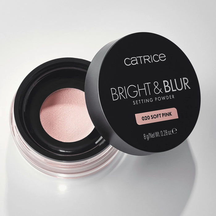 Фиксираща пудра за лице Bright & Blur 020 Soft Pink, 8 g