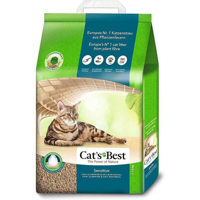 Cat’s Best Wooden Cat Litter Sensitive - 20л