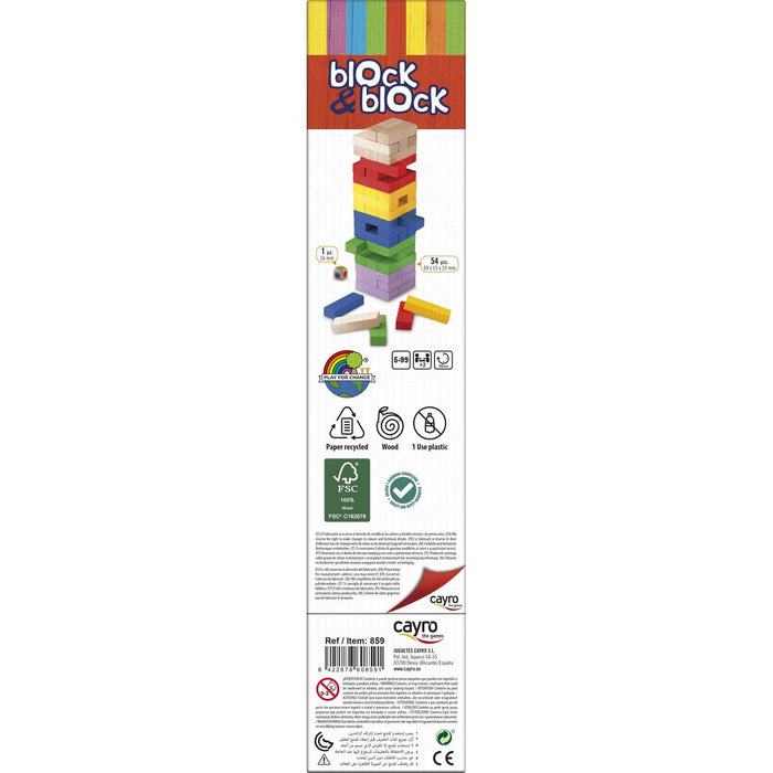Настолна игра Block & Block Cayro