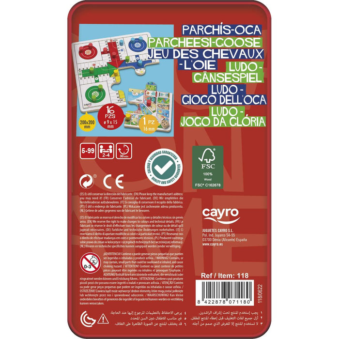 Настолна игра Cayro 12 x 19,5 x 5 cm