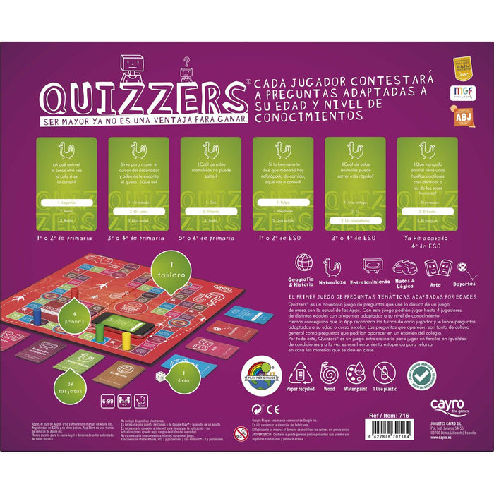 Настолна игра Cayro Quizzers