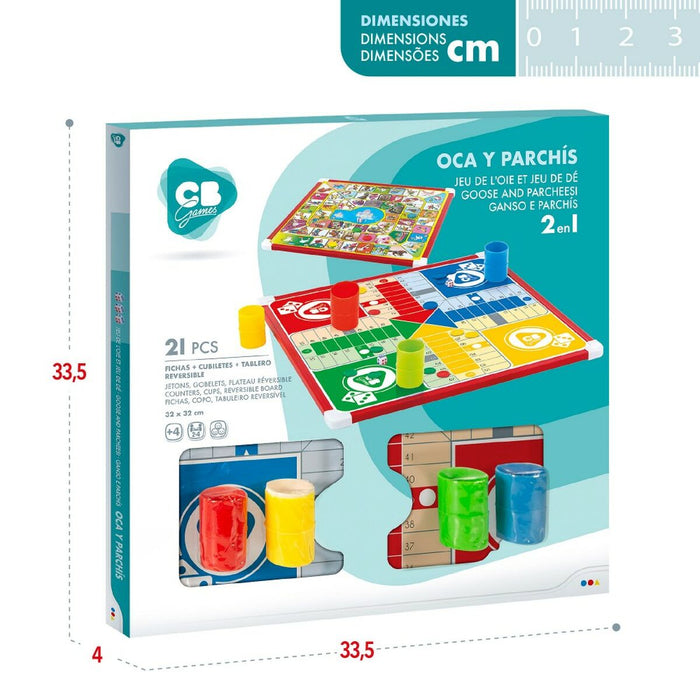 Настолна игра CB Games 32 x 32 x 1 cm (25 Части) (6 броя)