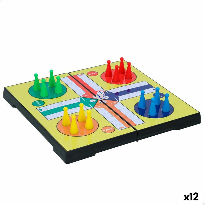 Парчези CB Games 20 x 2 x 20 cm Магнитна Пътуване (18 Части) (12 броя)
