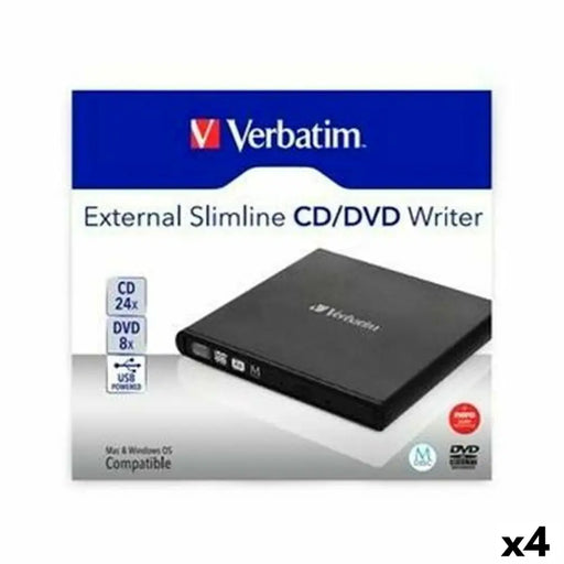 CD/DVD четец Verbatim SLIMLINE (4 броя)