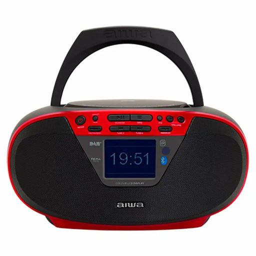 CD MP3 радио Aiwa BBTU500DAB/RD Червен FM