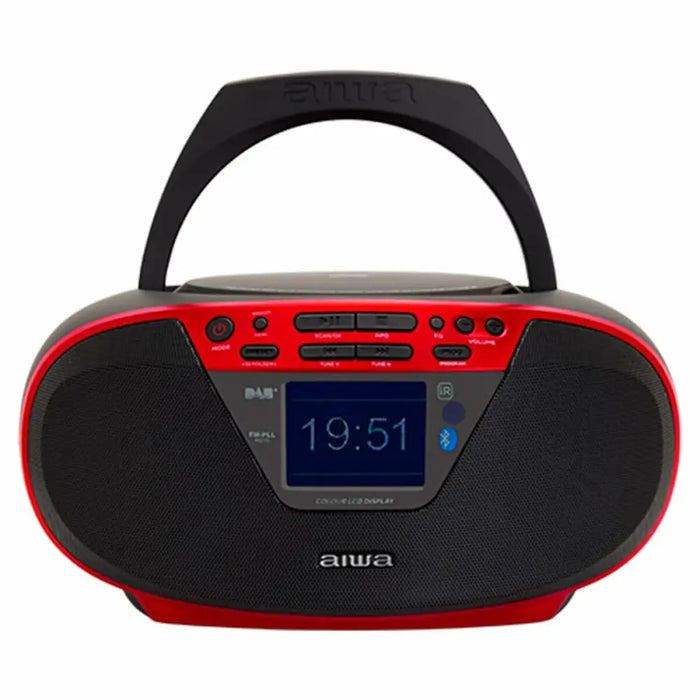 CD MP3 радио Aiwa BBTU500DAB/RD Червен FM