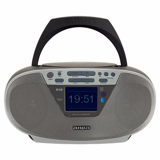 CD MP3 радио Aiwa BBTU500DAB/SL Сребрист FM