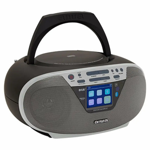 CD MP3 радио Aiwa BBTU500DAB/SL Сребрист FM