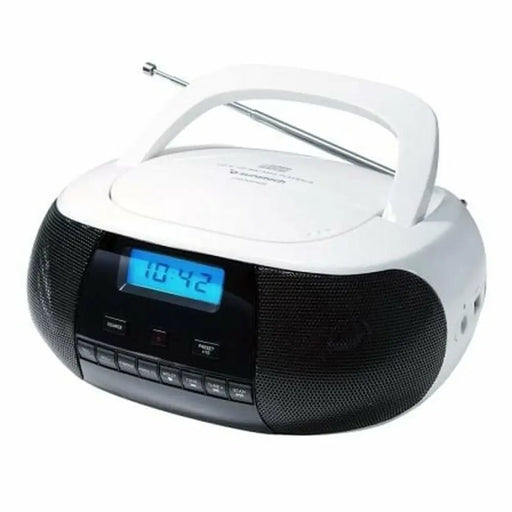 CD MP3 радио Sunstech CRUSM400WT Син Бял