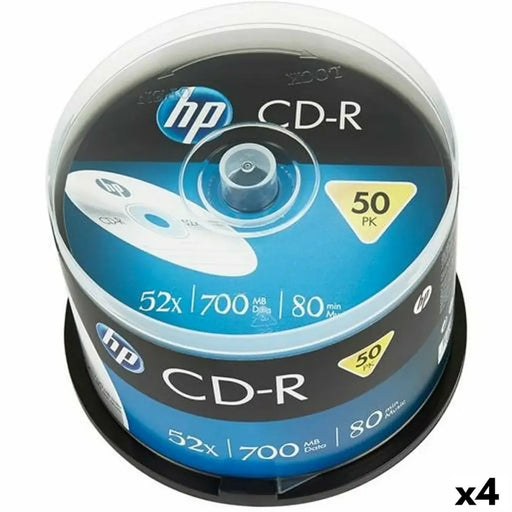 CD-R HP 700 MB 52x (4 броя)