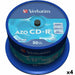 CD-R Verbatim Azo 700 MB 52x 50 Части (4 броя)