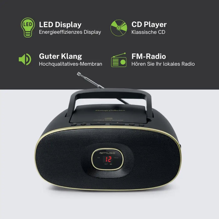 CD радио Muse MD202VT