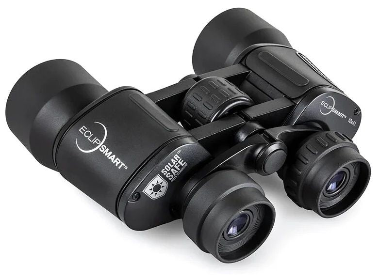 Бинокъл Celestron - EclipSmart Solar, 10x42, черен