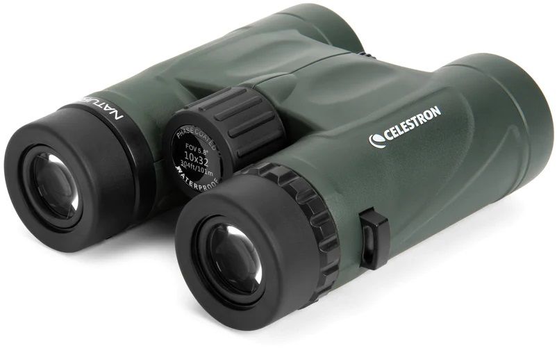 Бинокъл Celestron - Nature DX, 10x32, зелен