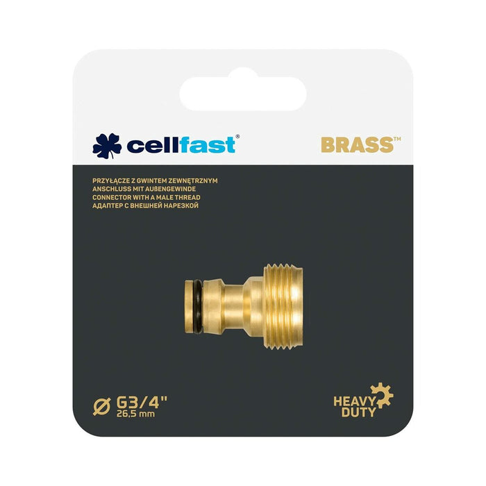 Съединител за маркуч Cellfast 3/4" Месинг Кран Вътре