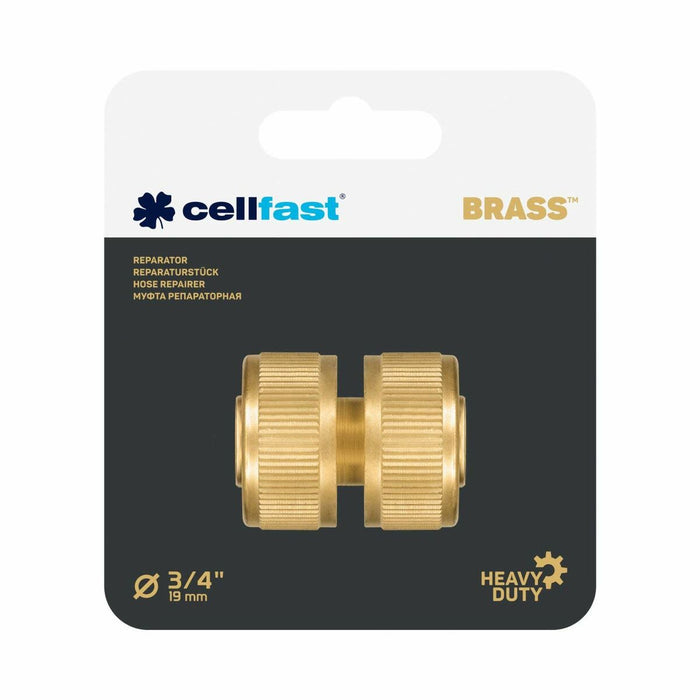 Съюз за Ремонт на Маркучи Cellfast Ø 19 mm Месинг