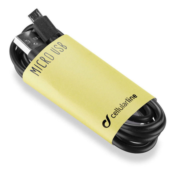 КАБЕЛ CELLULAR LINE USB-A TO MICRO USB 90 cm White