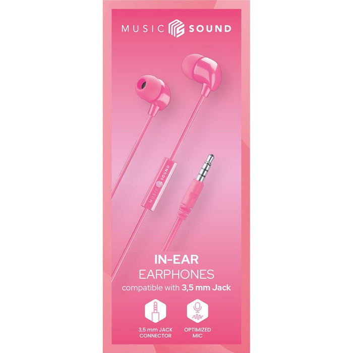 Стерео слушалки CELLULAR LINE LINE MUSIC SOUND PK