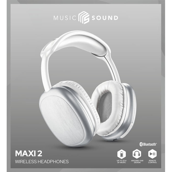 Стерео слушалки CELLULAR LINE MAXI 2 WHITE