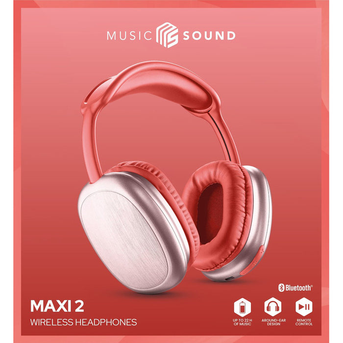 Стерео слушалки CELLULAR LINE MAXI 2 RED