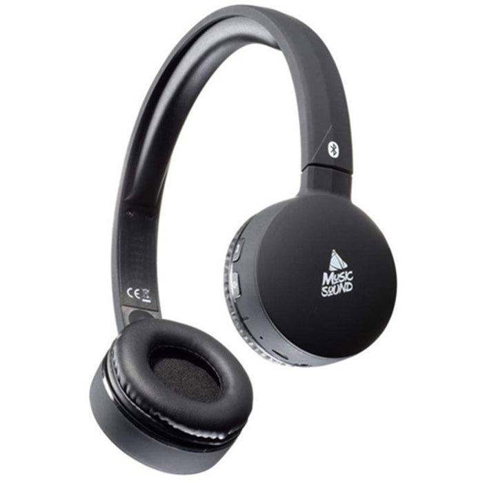 Стерео слушалки CELLULAR LINE MUSIC SOUND BT BLK