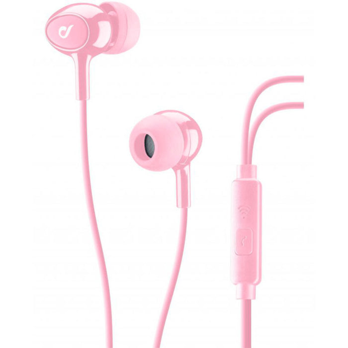 Стерео слушалки CELLULAR LINE ACOUSTIC PINK