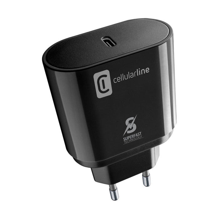 ЗАРЯДНО 220V 25W PD TYPE-C BLACK SAMSUNG