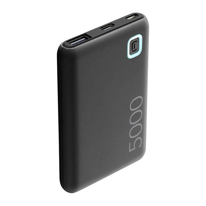 ВЪНШНА БАТЕРИЯ CELLULAR LINE ESSENCE 5000 mAh BLACK