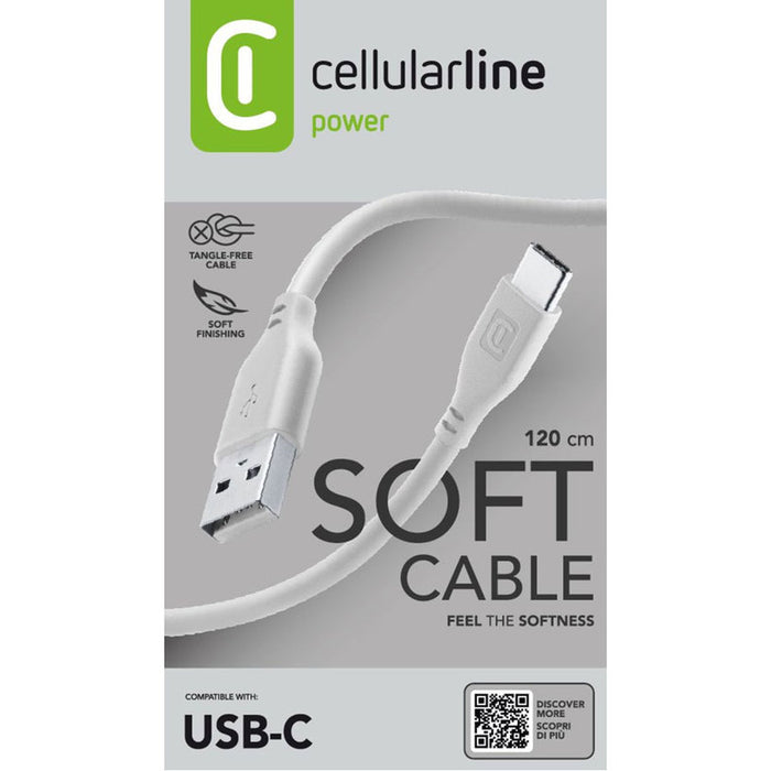 КАБЕЛ USB-A TO USB-C 1.2 m GREY