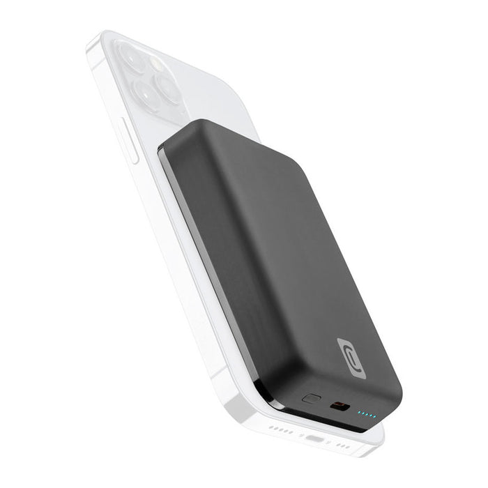 БЕЗЖИЧНА ВЪНШНА БАТЕРИЯ CELLULAR LINE ЗА АПАРАТИ С ТЕХНОЛОГИЯ MAGSAFE 10000 mAh