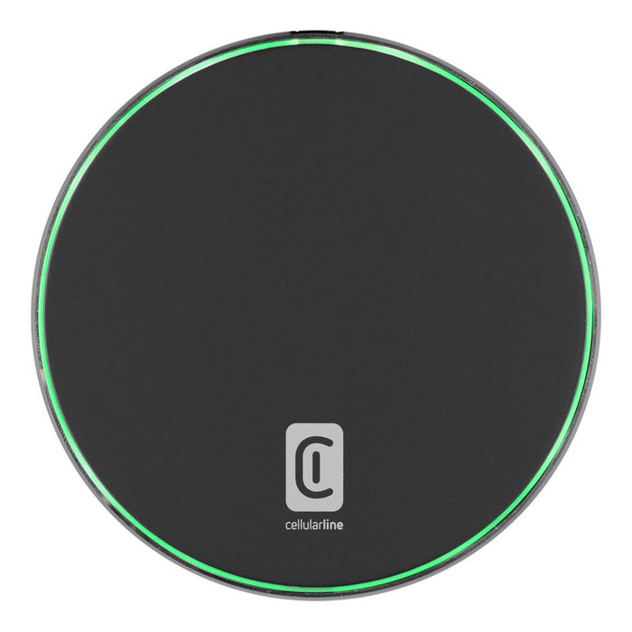 БЕЗЖИЧНО ЗАРЯДНО FAST PAD 15W BLACK