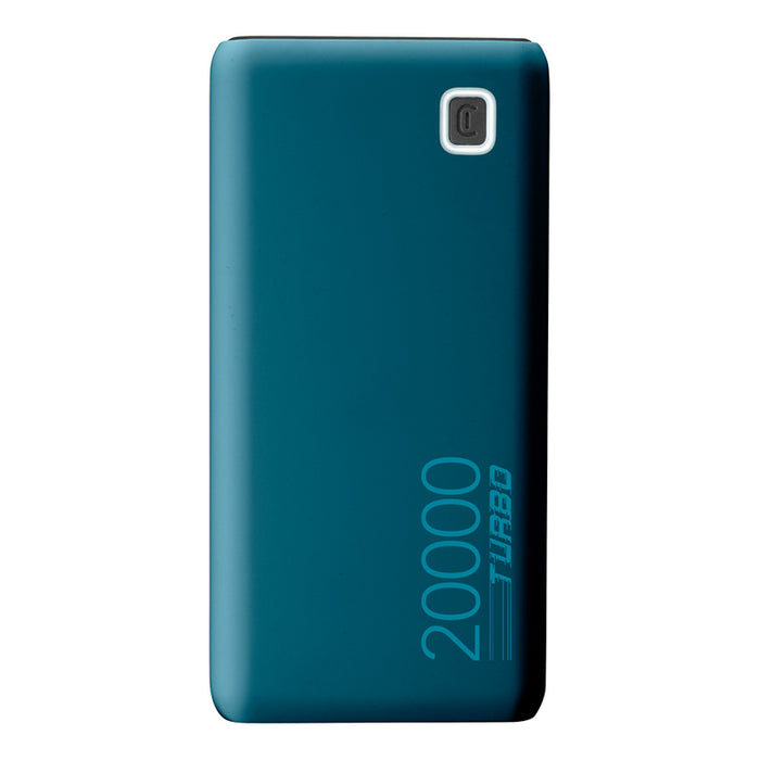 ВЪНШНА БАТЕРИЯ CELLULAR LINE ESSENCE TURBO 20000 mAh ЗЕЛЕН