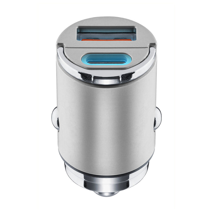 ЗАРЯДНО 12V USB-C PD 30W/USB 18W MICRON