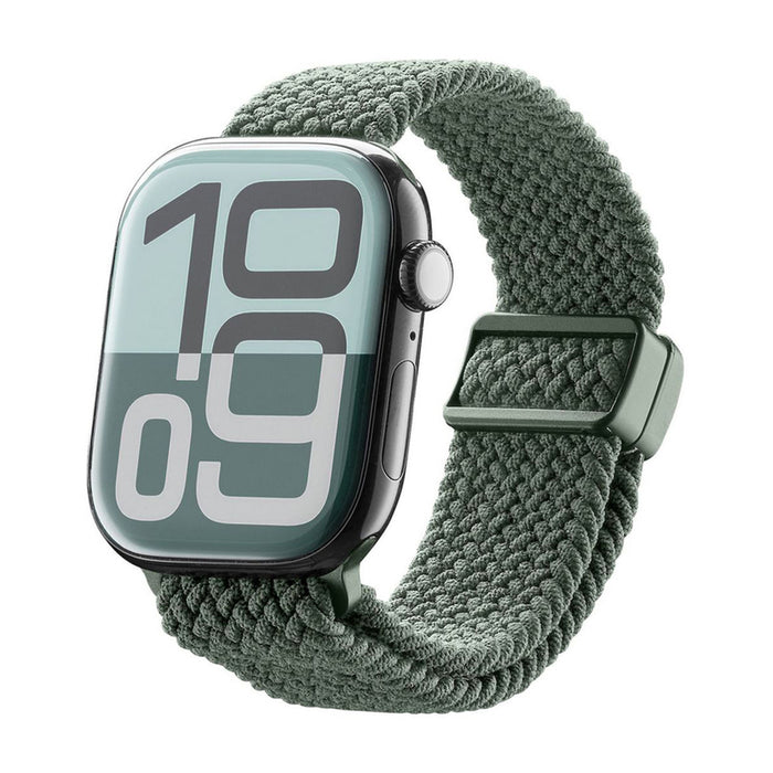 Текстилна каишка с магнитно захващане CELLULAR LINE за Smart Watch APPLE WH 42-49 MM GREEN