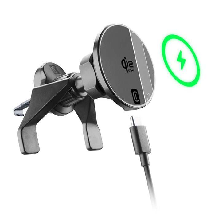 МАГНИТНА СТОЙКА ЗА КОЛА 2in1 MAG Qi2 25W