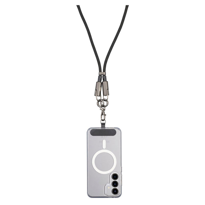 КАБЕЛ USB-C TO USB-C 1.2 m 60W BK LACE