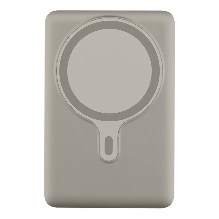 ВЪНШНА БАТЕРИЯ CELLULAR LINE 5000 mAh MAGSAFE BEIGE