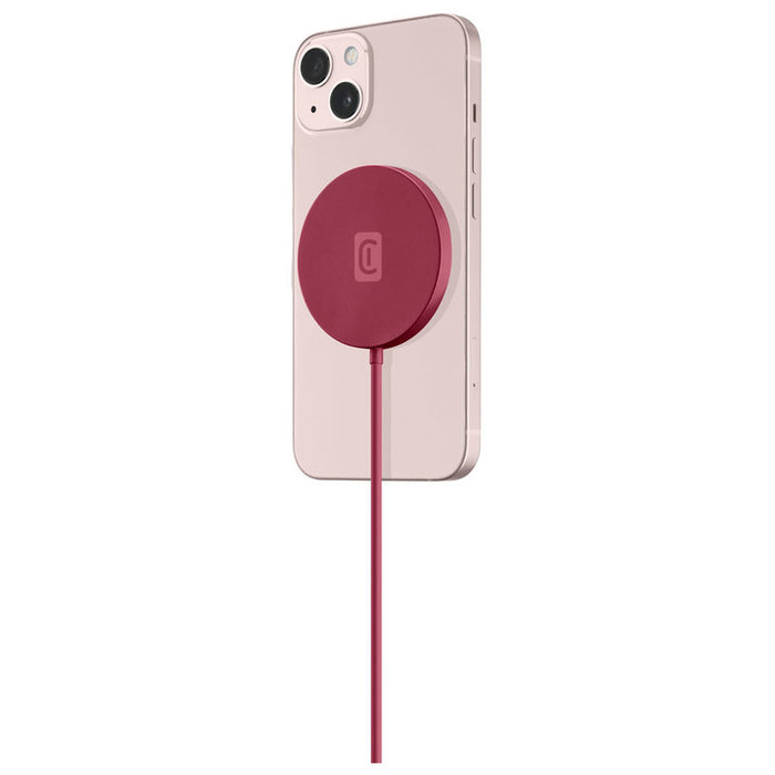 БЕЗЖИЧНО ЗАРЯДНО IPHONE MAG 7.5W RED