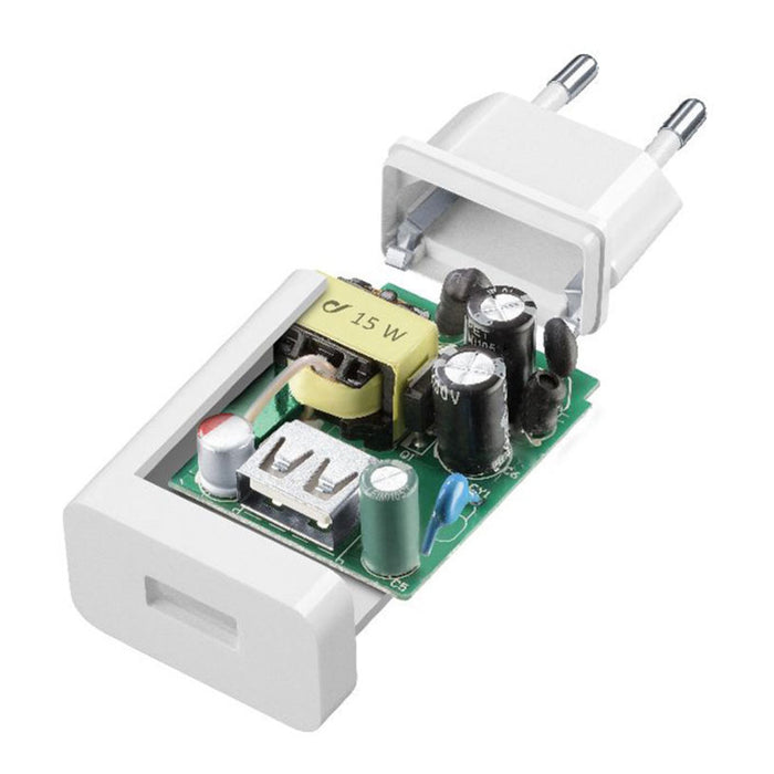 ЗАРЯДНО 220V 15W + TYPE-C КАБЕЛ SAMSUNG