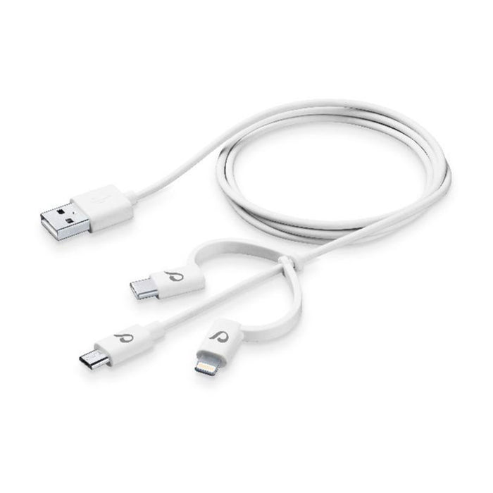 КАБЕЛ 3in1 MICRO USB, TYPE-C, LIGHTNING