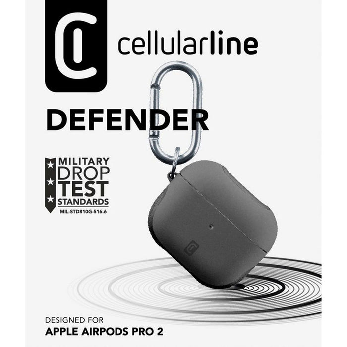 DEFENDER КАЛЪФ ЗА AIRPODS PRO 2GEN BLACK