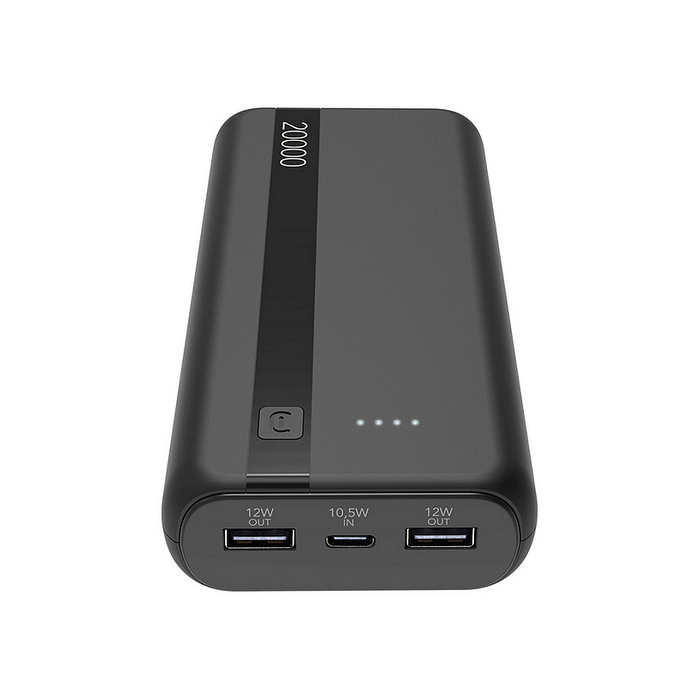 Външна батерия Cellularline ESSENCE ENTRY 20000 mAh BLACK