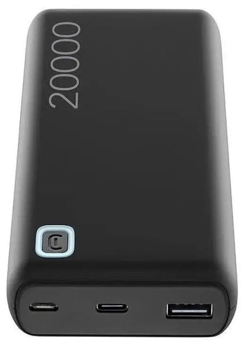 Портативна батерия Cellularline – Essence 2, 20000mAh, черна