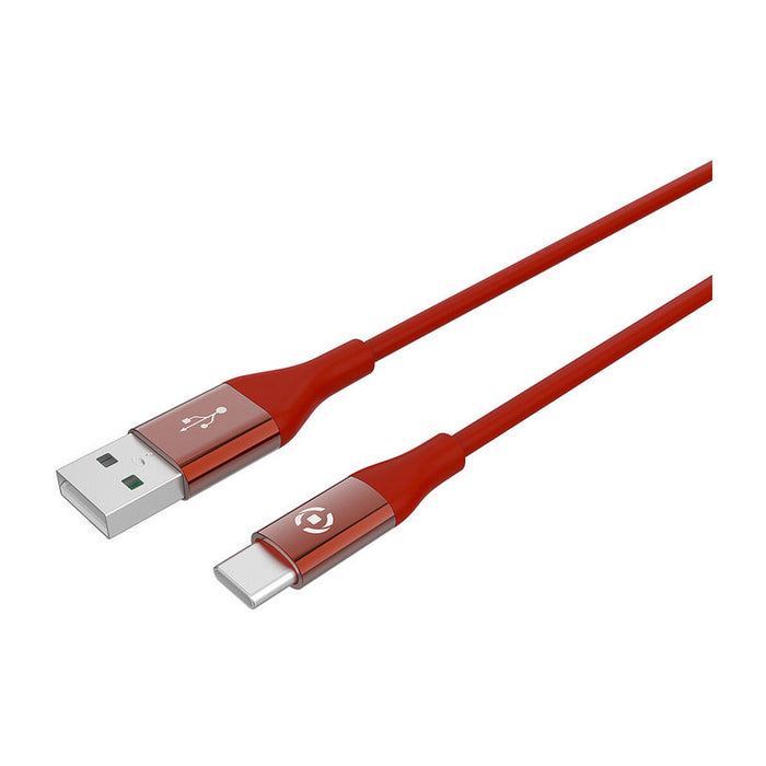 КАБЕЛ CELLY TYPE-C 3A 1m RED