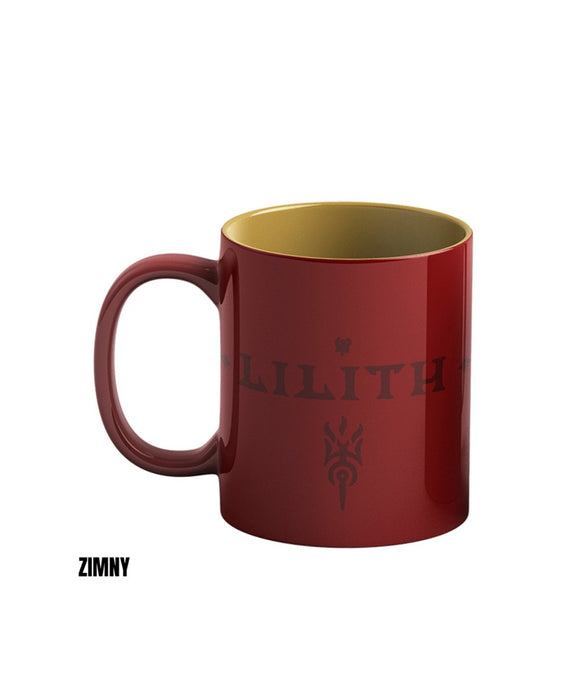 Чаша за разкриване на топлина Good Loot Diablo IV - Lilith's Blood 480 мл бордо